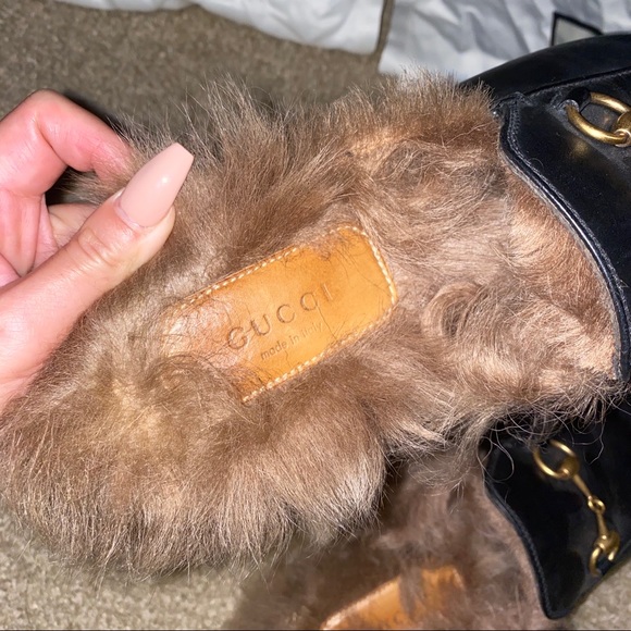 ‼️SOLD‼️Gucci Fur Mules SZ 36 - Picture 4 of 5